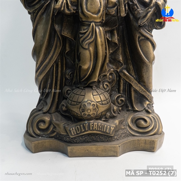 Tượng đồng Gia Đình Thánh Gia 30cm ✔_thumbnail_3