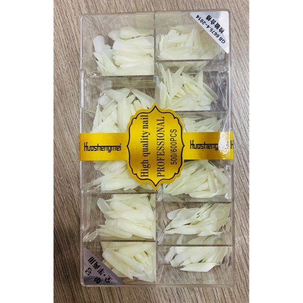 Móng úp - nhọn dài - đục - nhám - lẻ size - xịn