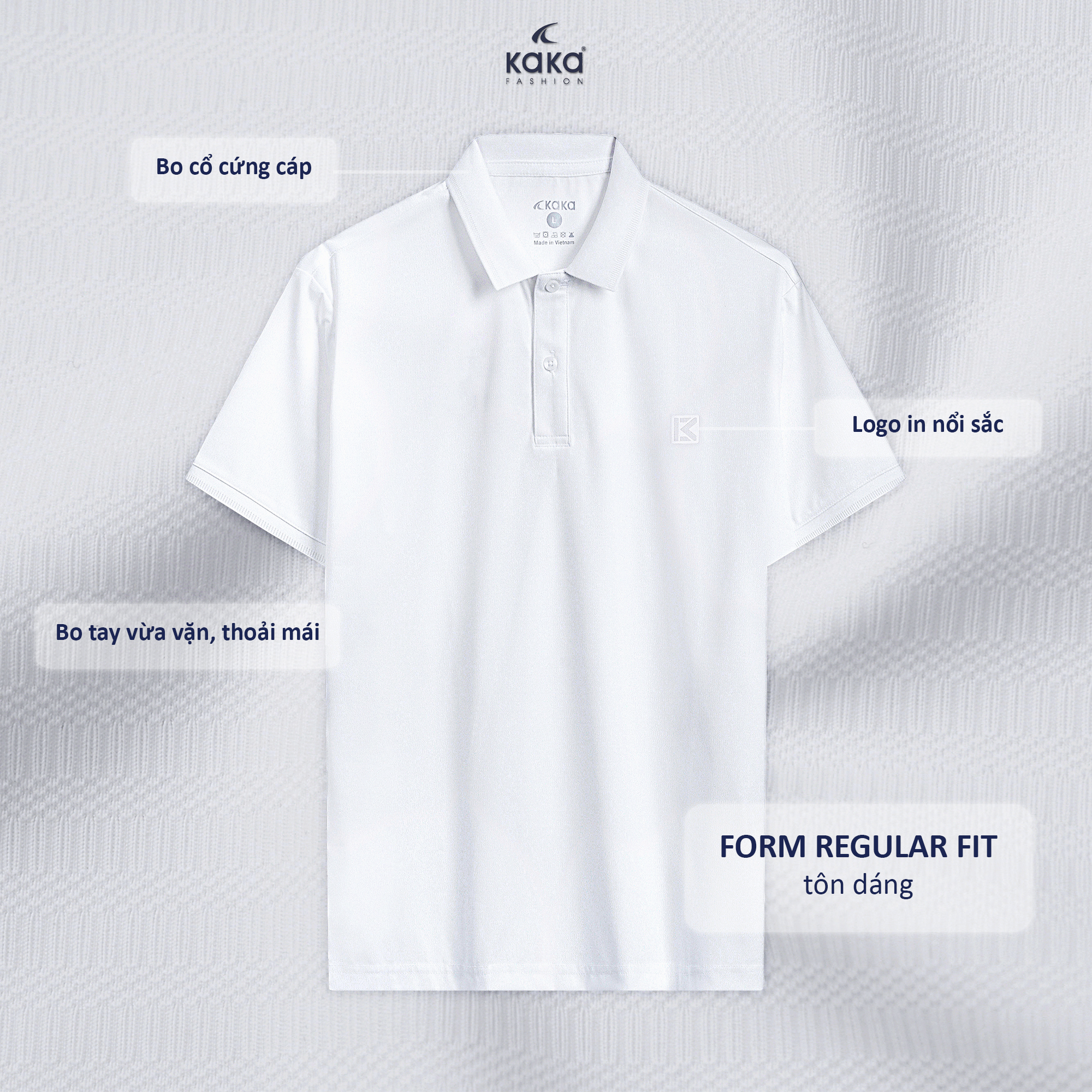 Áo Polo Kaka Logo Tối Giản_thumbnail_1