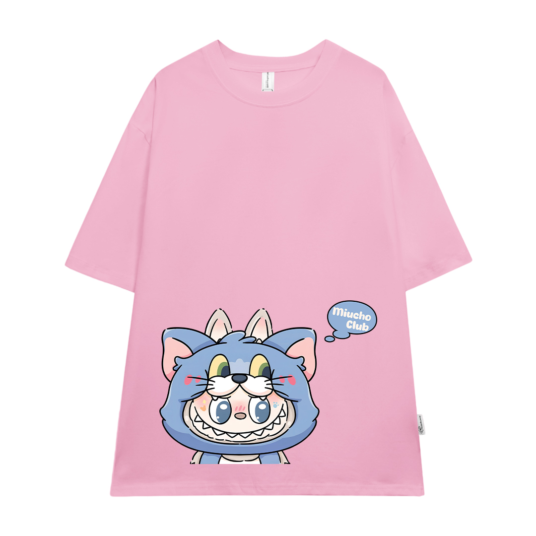 Áo thun cặp đôi couple labubu Tom and Jery đáng yêu ATD1472 Miucho vải cotton cổ tròn in mix_thumbnail_15