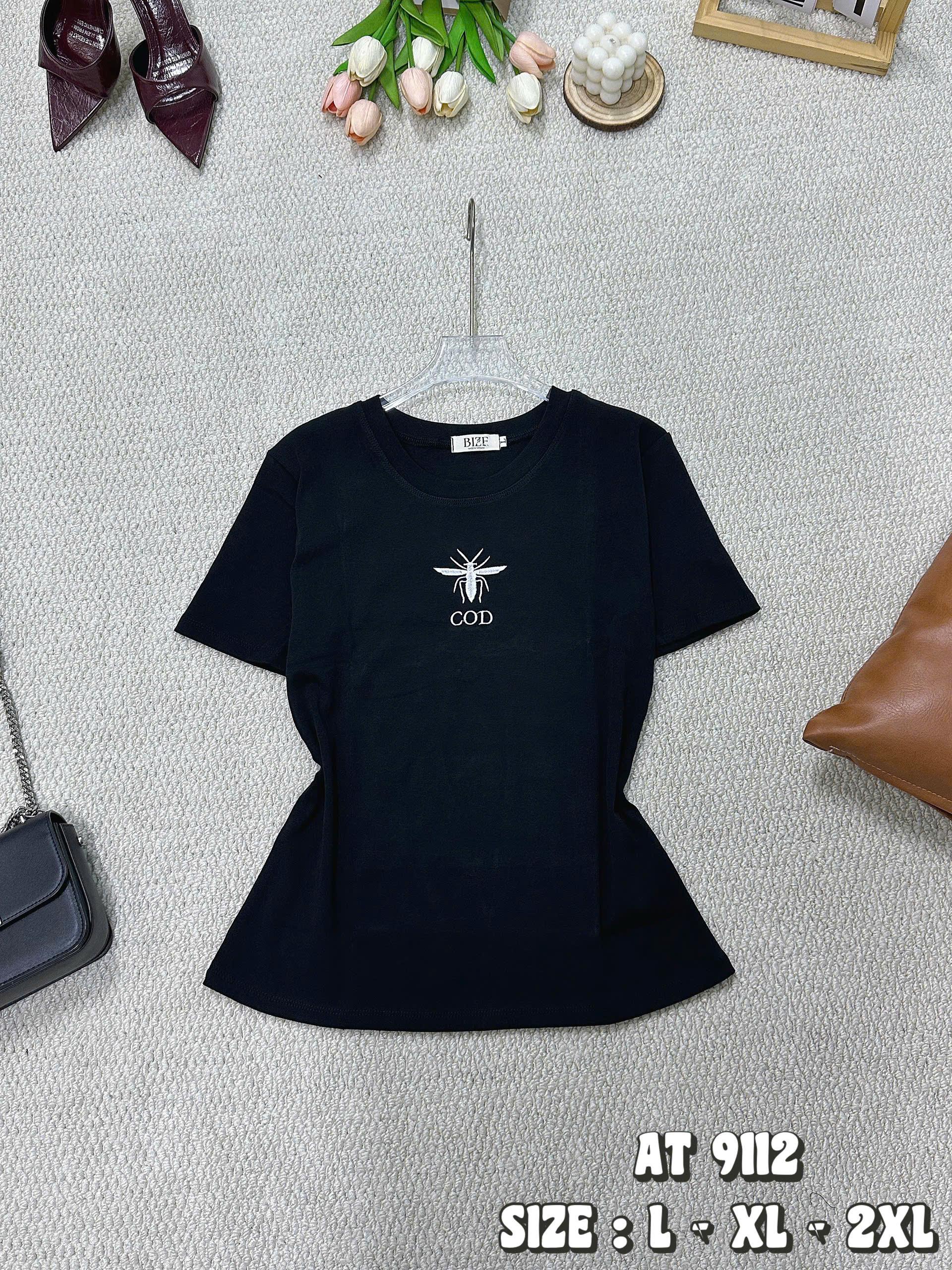 BIGSIZE - Áo thun baby tee thêu ong AT9112_thumbnail_1