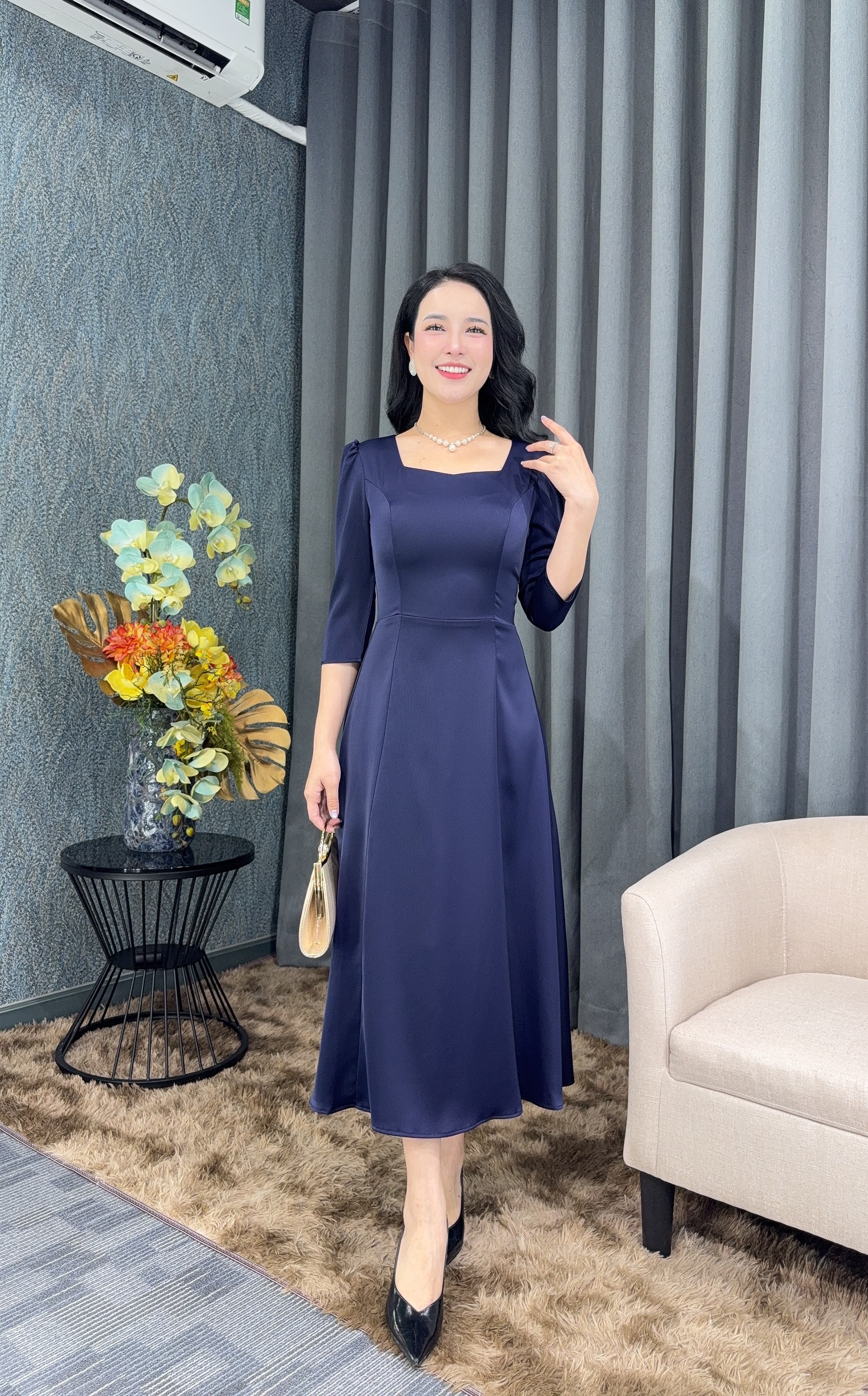 Đầm xòe - Y2045 - Thương hiệu Zonbig