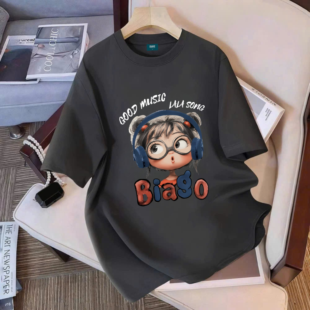 Áo thun hot trend hình cô gái tóc xù local brand We Tee dáng oversize rộng nhiều mẫu - WE TEE T025_thumbnail_2