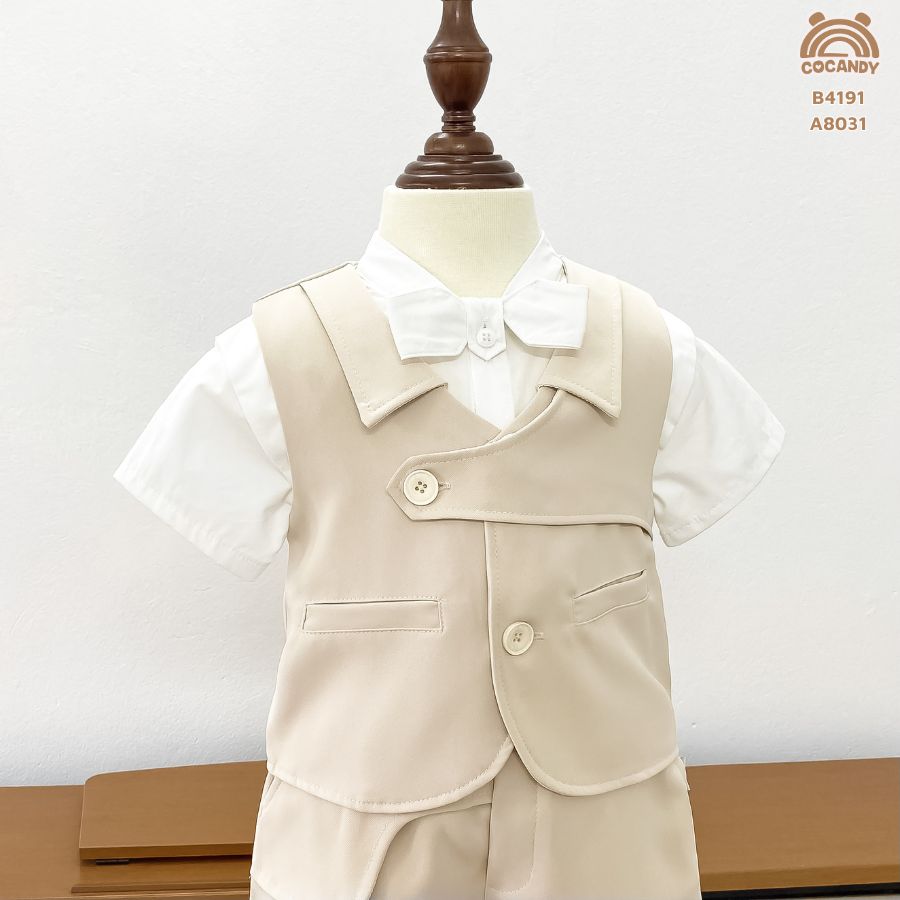 Bộ cộc gile BE cổ bẻ vạt ngực chéo_thumbnail_3