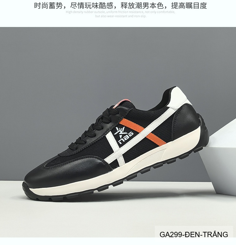 GA299 - Giày thể thao nam đế dày tăng chiều cao, thoáng khí, da bò lớp đầu, phong cách thời trang Hàn Quốc_thumbnail_18
