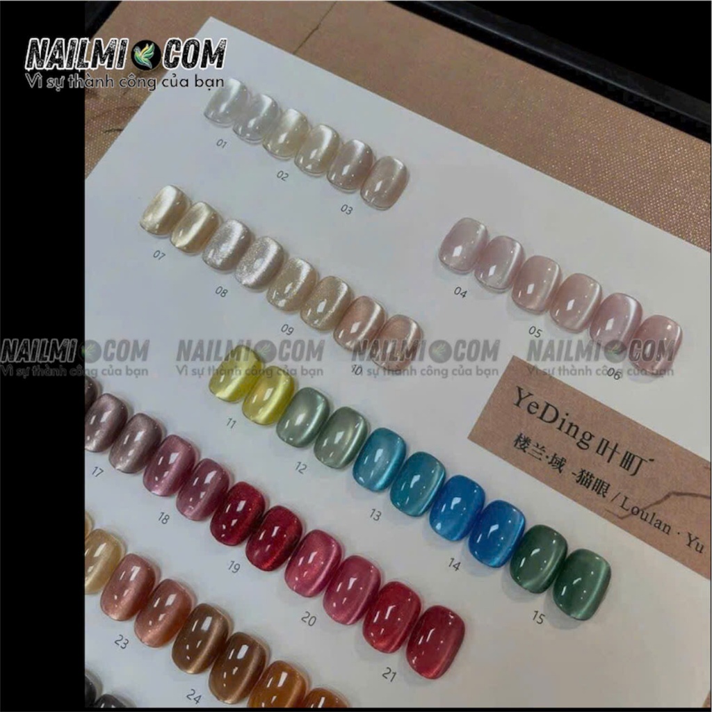 Set sơn gel - Mắt mèo ánh trăng,kim cương - 32 màu - YeDing_thumbnail_1