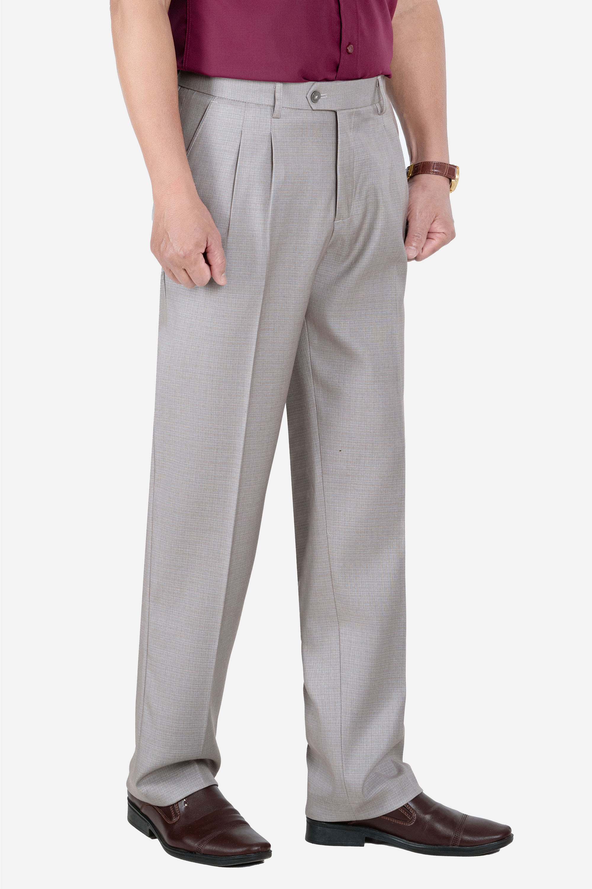 Quần Âu 2 Li Nam Trung Niên ANCHI Chất Liệu Cotton Cao Cấp Phom Suông Ống Rộng_thumbnail_19