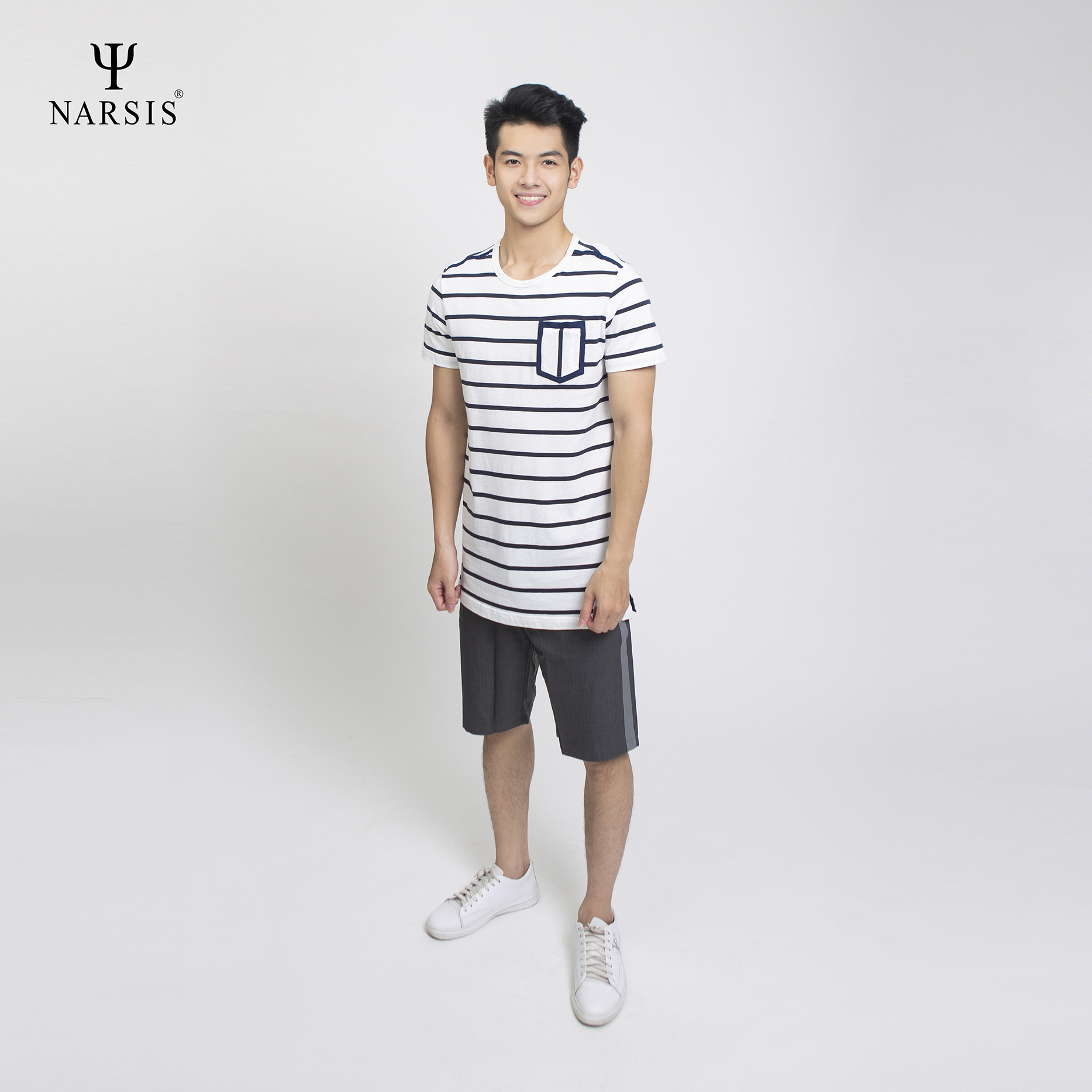 ÁO PHÔNG NAM D6026 D6026 NARSIS CHẤT LIỆU THOÁNG MÁT, DỄ CHỊU, THOẢI MÁI CẢ NGÀY, DỄ VẬN ĐỘNG