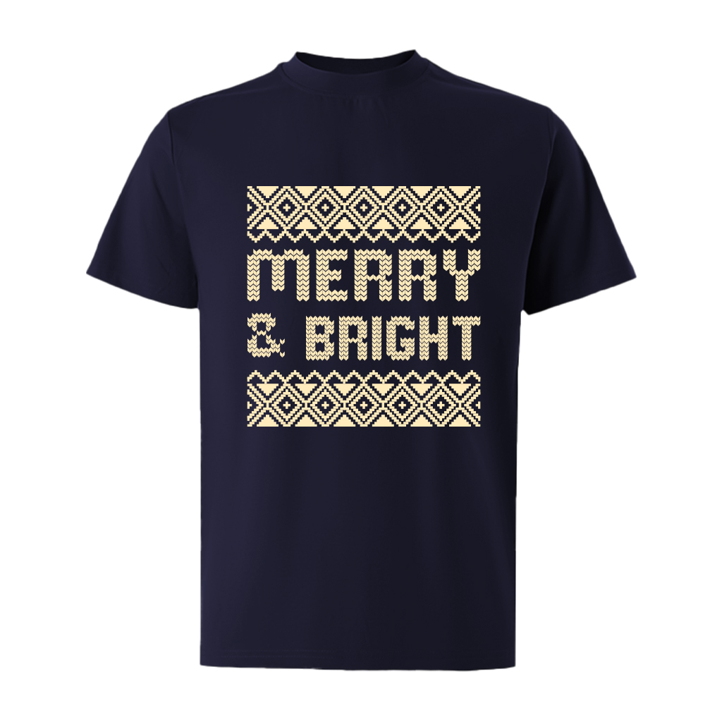 Áo phông nam giáng sinh noel form rộng cổ tròn vải cotton thoáng mát 1794 Miucho Iconic in artwork_thumbnail_17