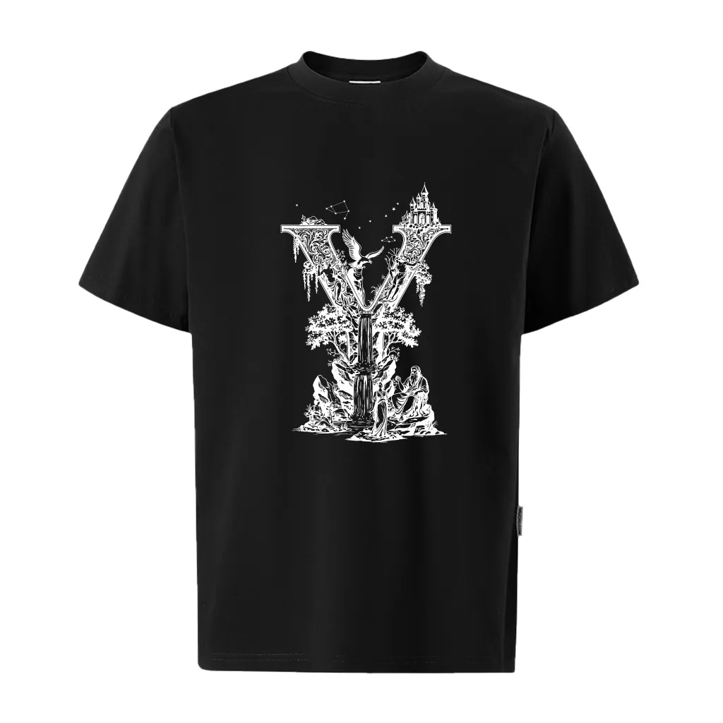 Áo phông nam basic Miucho Iconic vải cotton thoáng mát đứng form chữ Y in artwork 2769_thumbnail_9