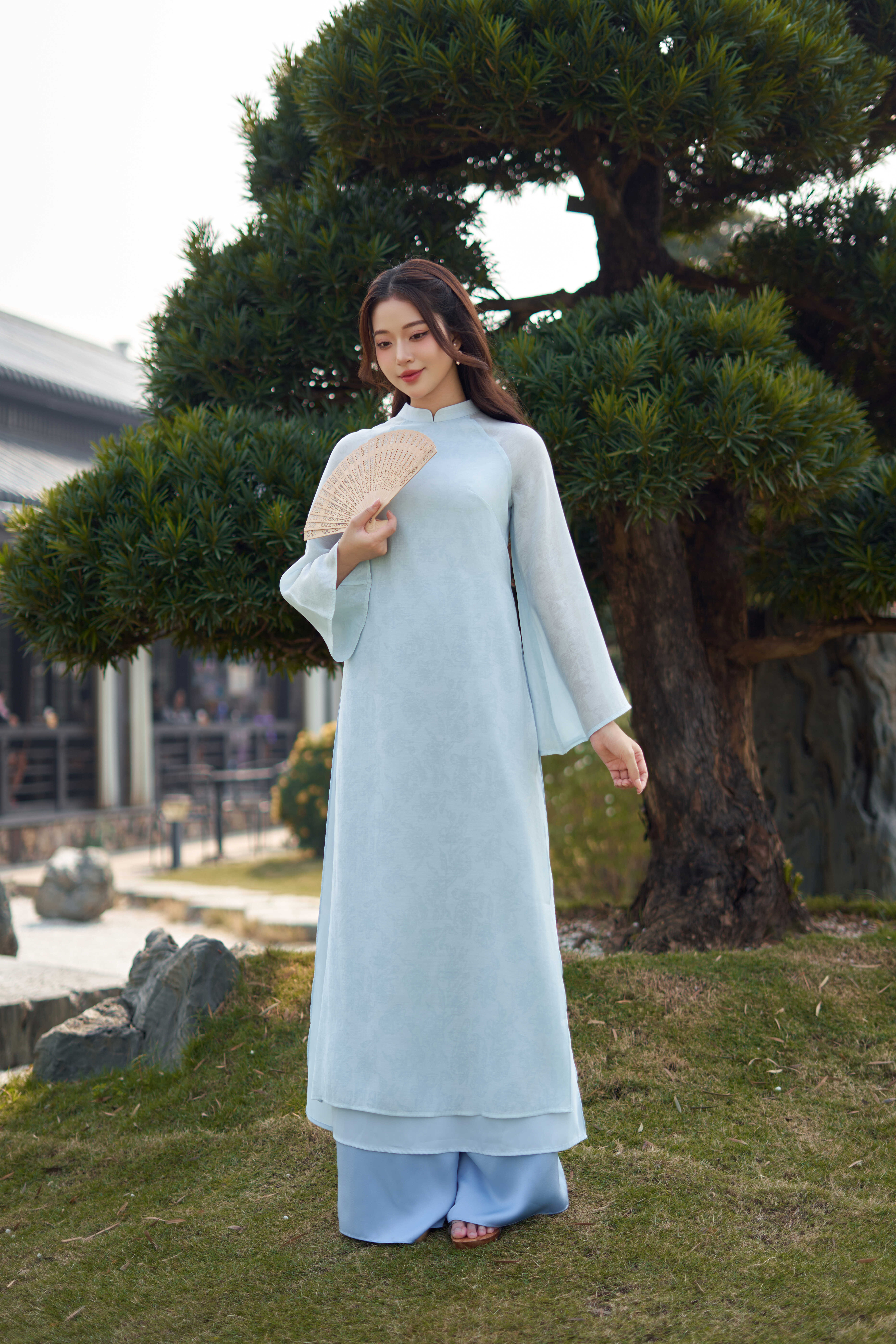 SET Áo Dài Hy Nguyệt