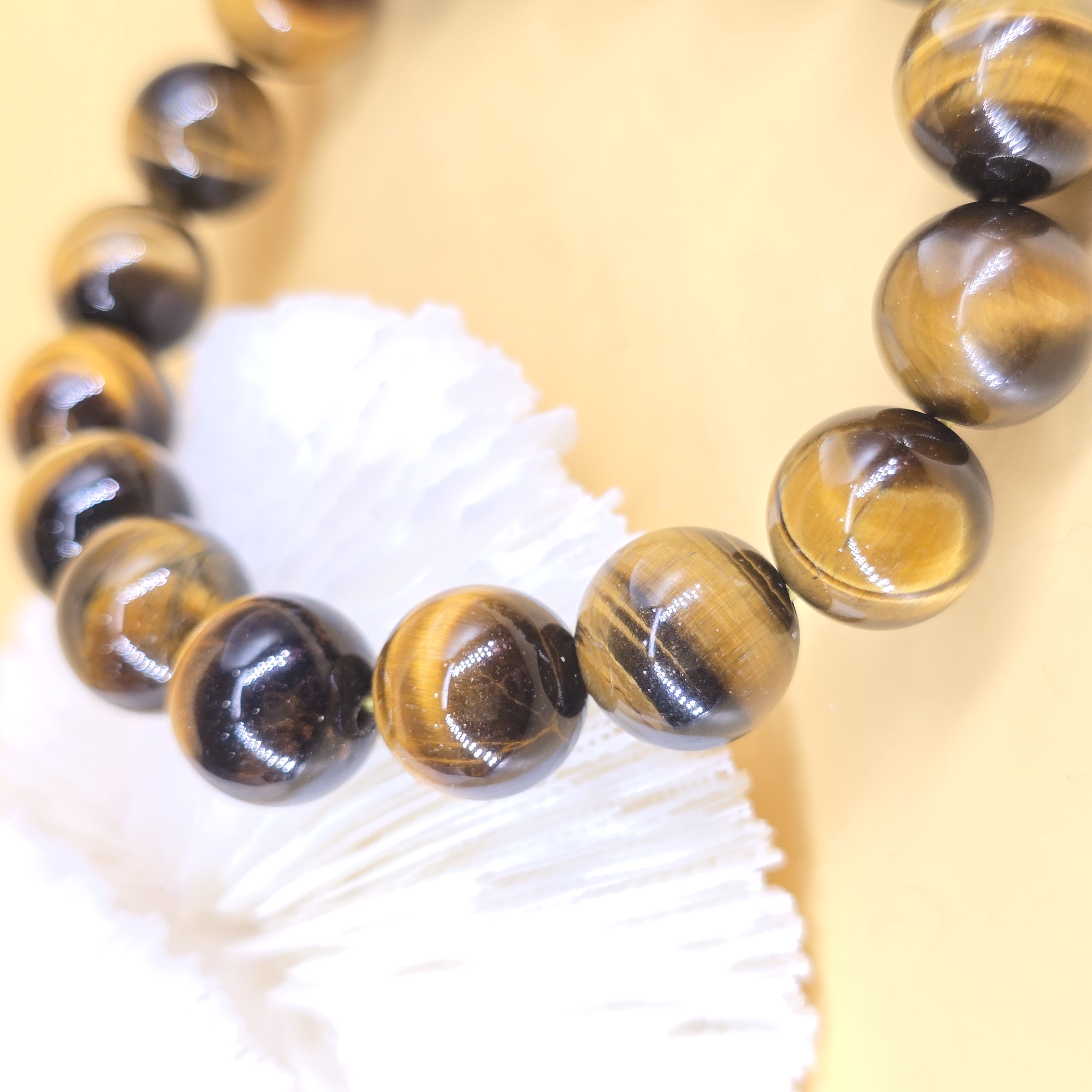 Vòng Đá Mắt Hổ Vàng Yellow Tiger Eye