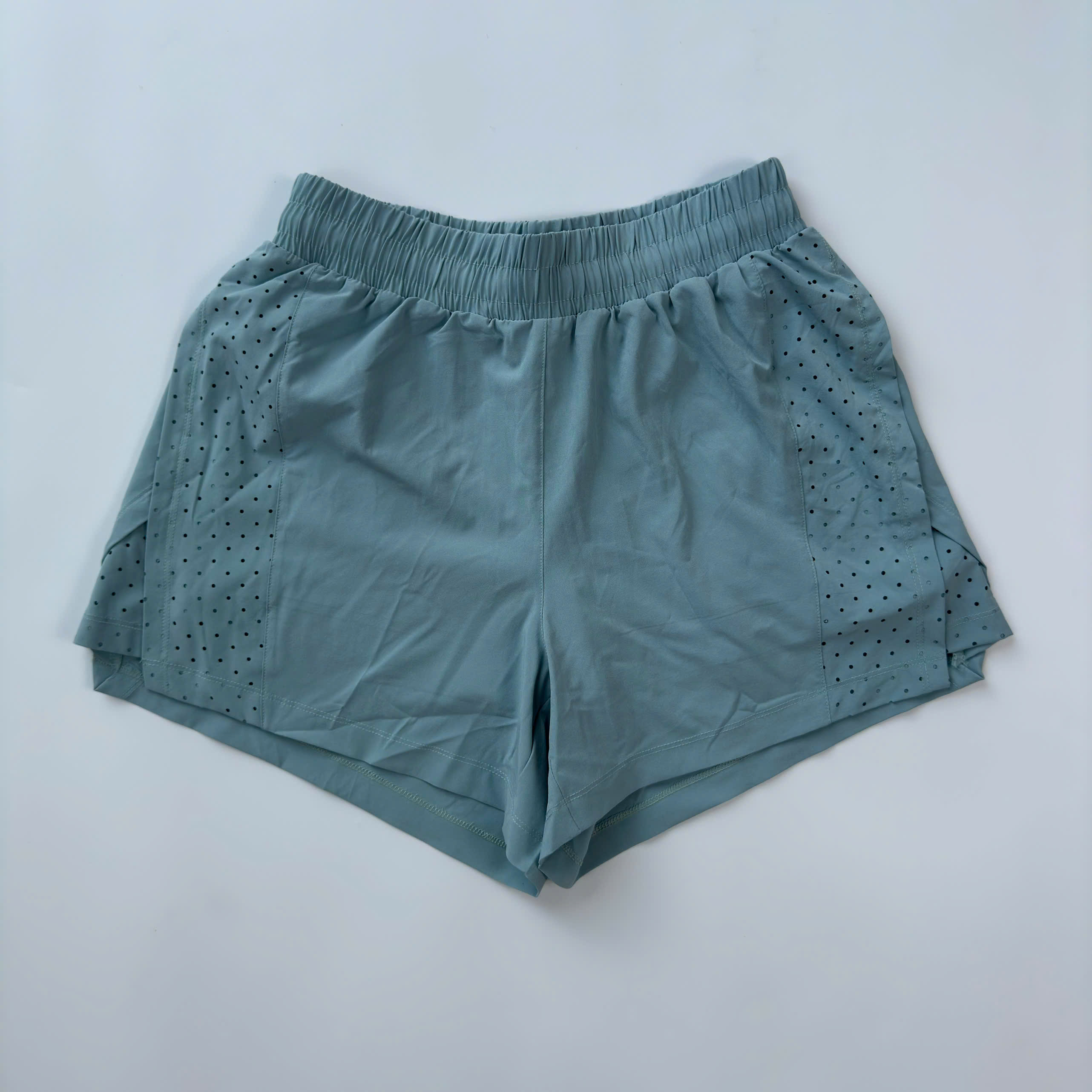 Quần Đùi Thể Thao Dáng Boxer 2Lớp Phối Laze_thumbnail_10