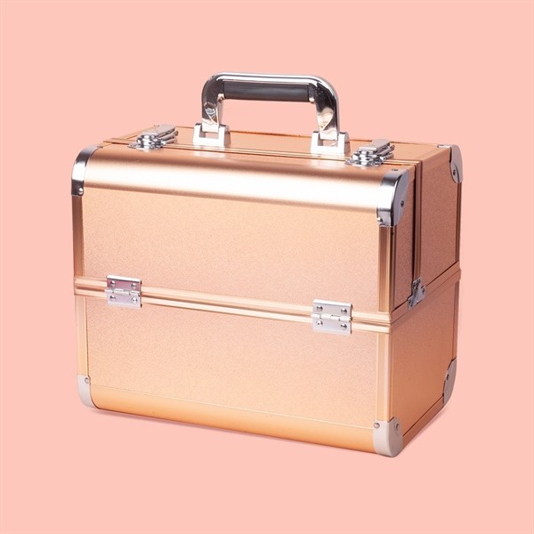 Cốp nhôm - 2 tầng - màu vàng