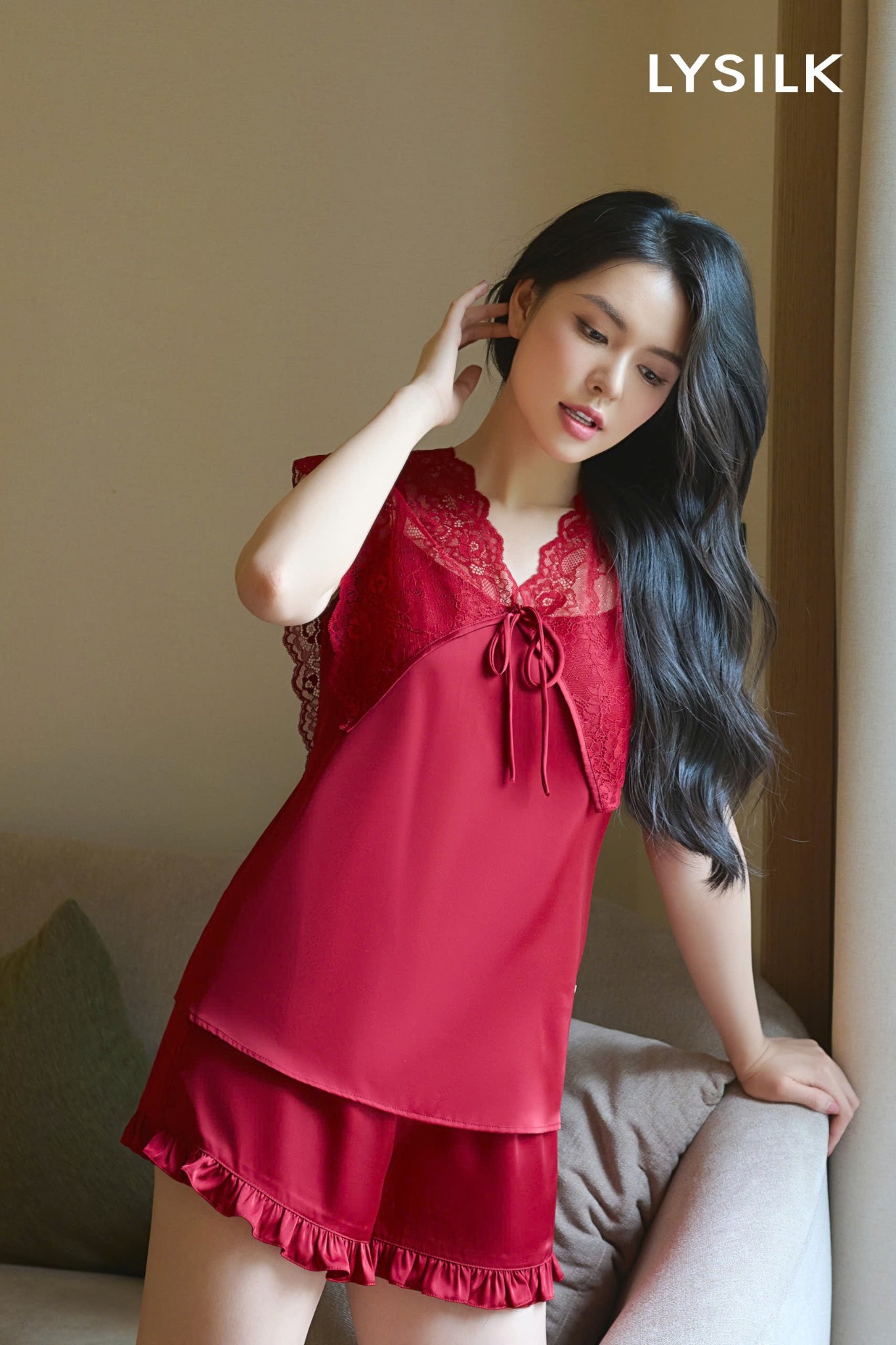 Bộ ngủ áo cộc, quần cộc BN542_thumbnail_3