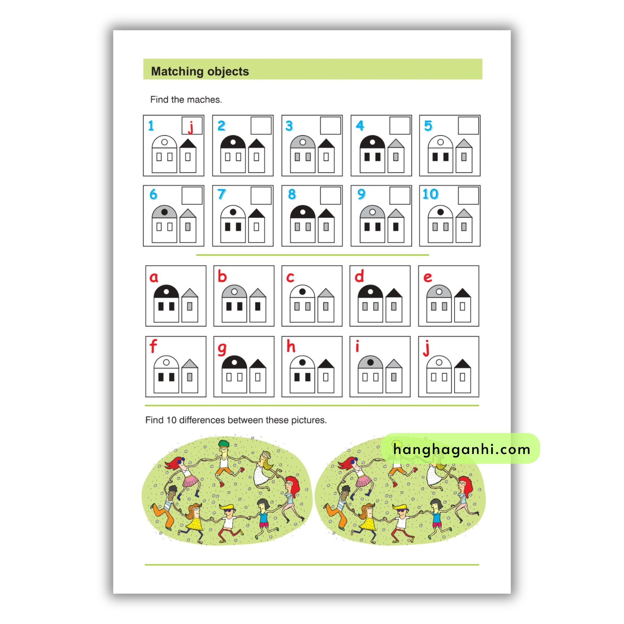 Visual Perception Graphic Dictation, Bộ 2 cuốn sách tư duy não phải, luyện khả năng quan sát cho bé mầm non Neurotrainer_thumbnail_9