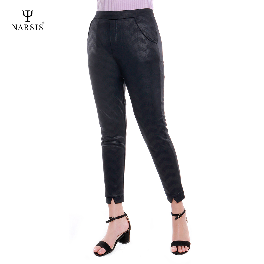 QUẦN DÀI NỮ P6057 NARSIS VẢI NỈ ẤM ÁP, MỀM MẠI, THÍCH HỢP MÙA ĐÔNG, GIỮ NHIỆT TỐT_thumbnail_0