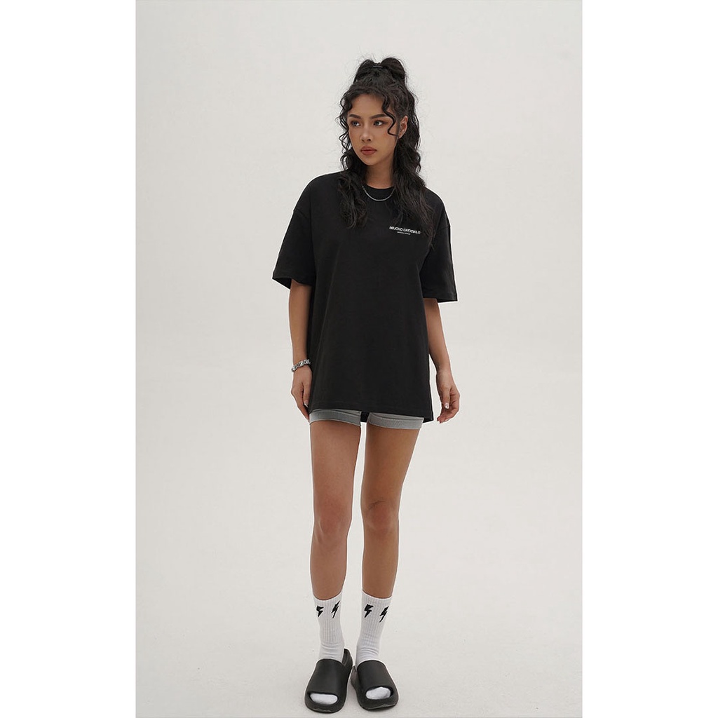 Áo thun form rộng unisex vải cotton MT119 Miucho Brand in graphic_thumbnail_2