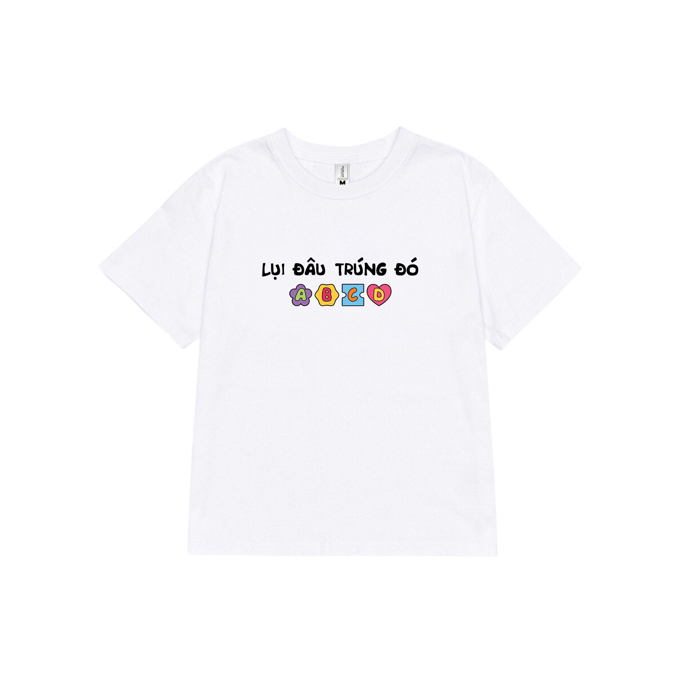Áo thun baby tee dễ thương ABD2385 Miucho chất vải cotton co giãn thoáng mát cao cấp in Typography_thumbnail_0