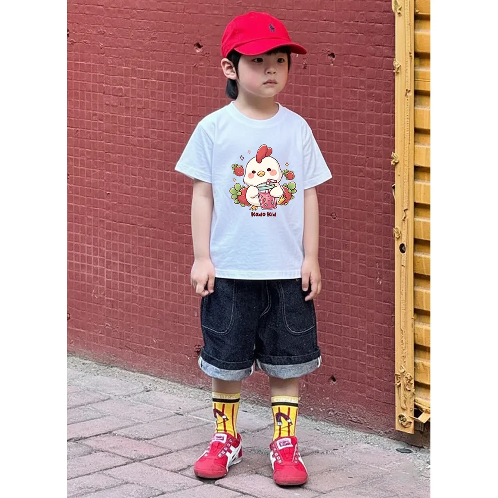 Áo thun bé trai bé gái 12 con giáp tuổi Dậu Kado 3159_thumbnail_2