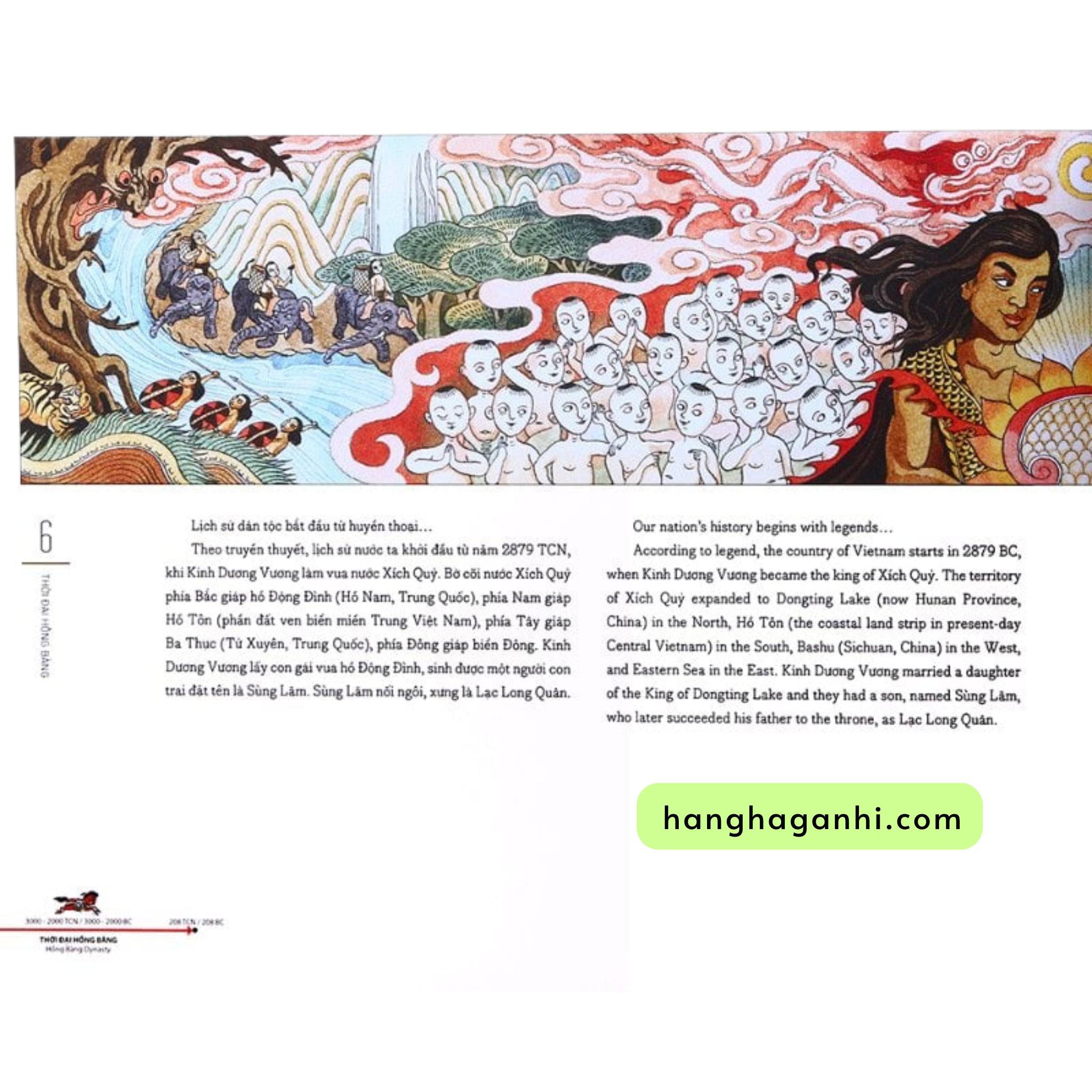 Lược Sử Nước Việt Bằng Tranh- Bản song ngữ Anh - Việt_thumbnail_5