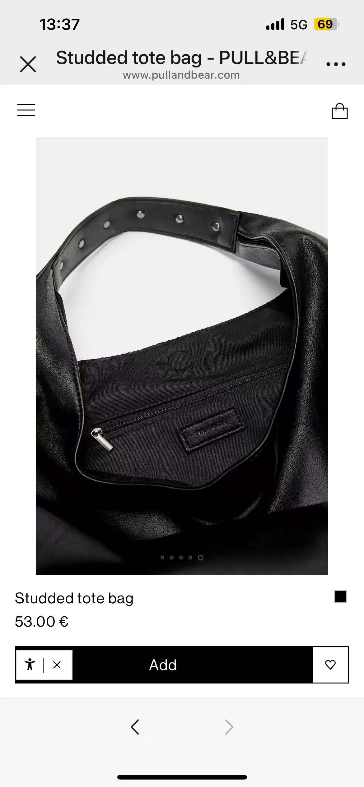 L171- TÚI TOTE ĐEN P&B_thumbnail_1