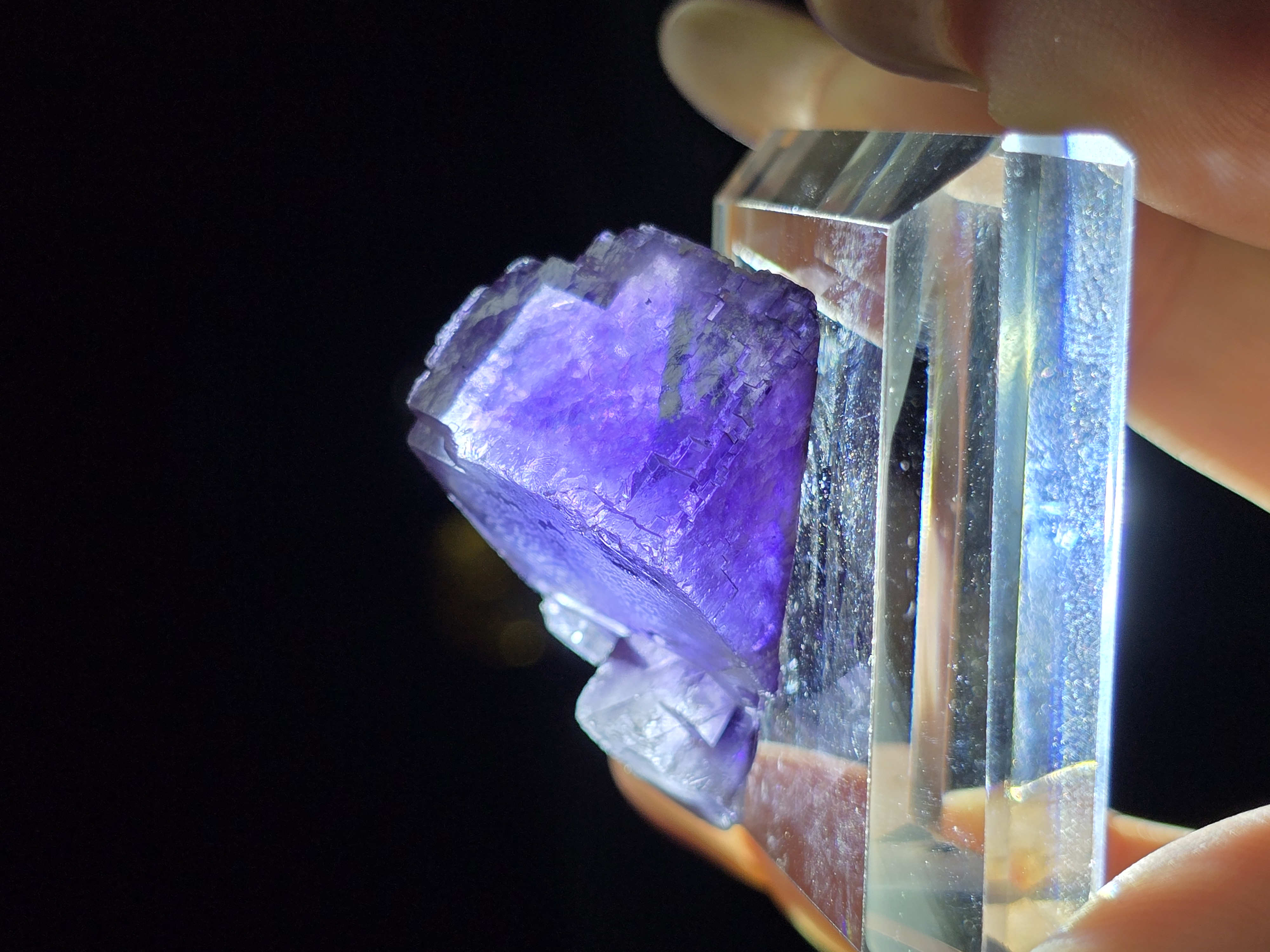 Tinh thể Fluorite Ma Trận Matrix Fluorite - Tân Cương, Trung Quốc