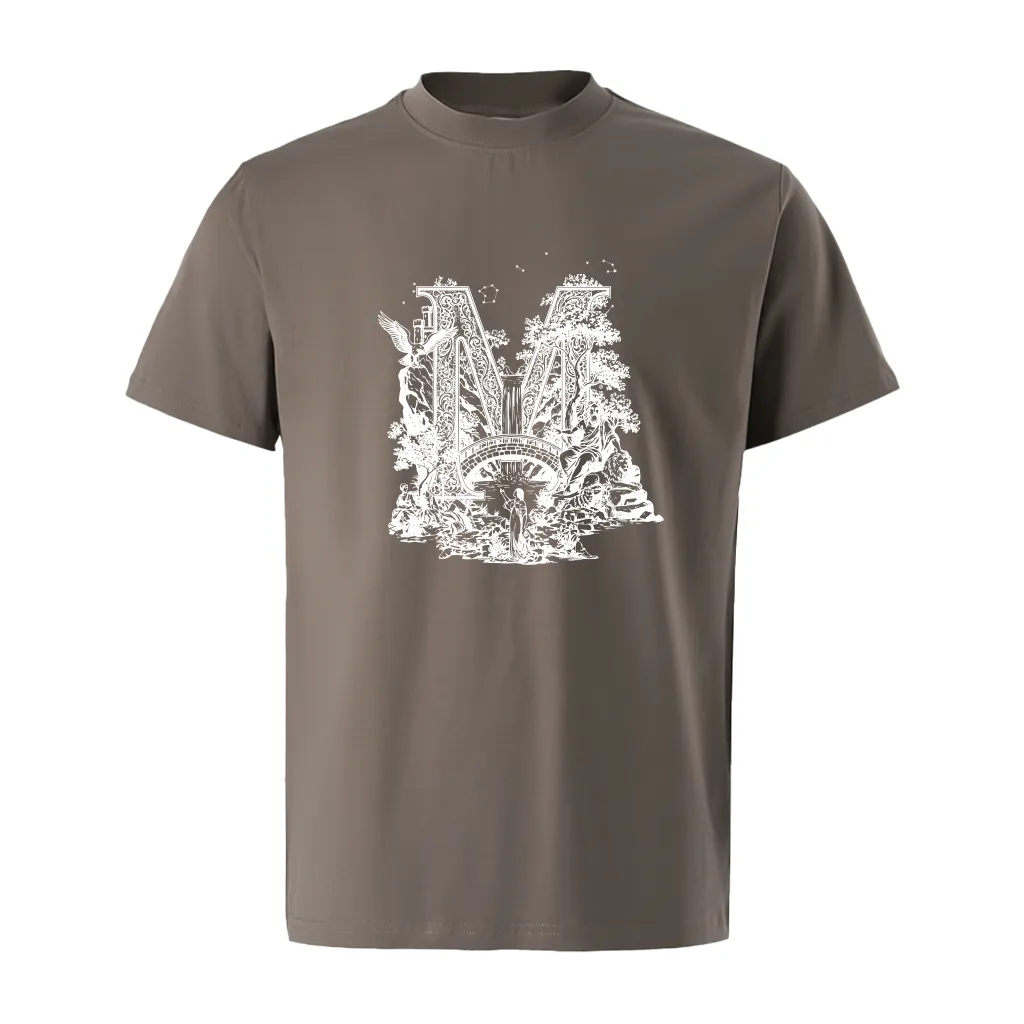 Áo thun nam form rộng Miucho Iconic vải cotton co giãn 2 chiều thoáng mát dễ phối đồ in chữ cái M 2758_thumbnail_15