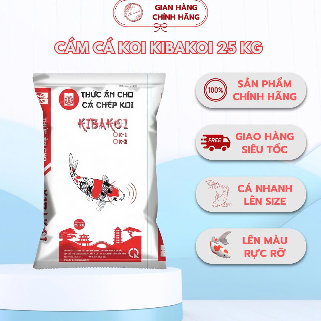 25 kg cám cá koi Kibakoi Nguyên khối có dầu_thumbnail_1