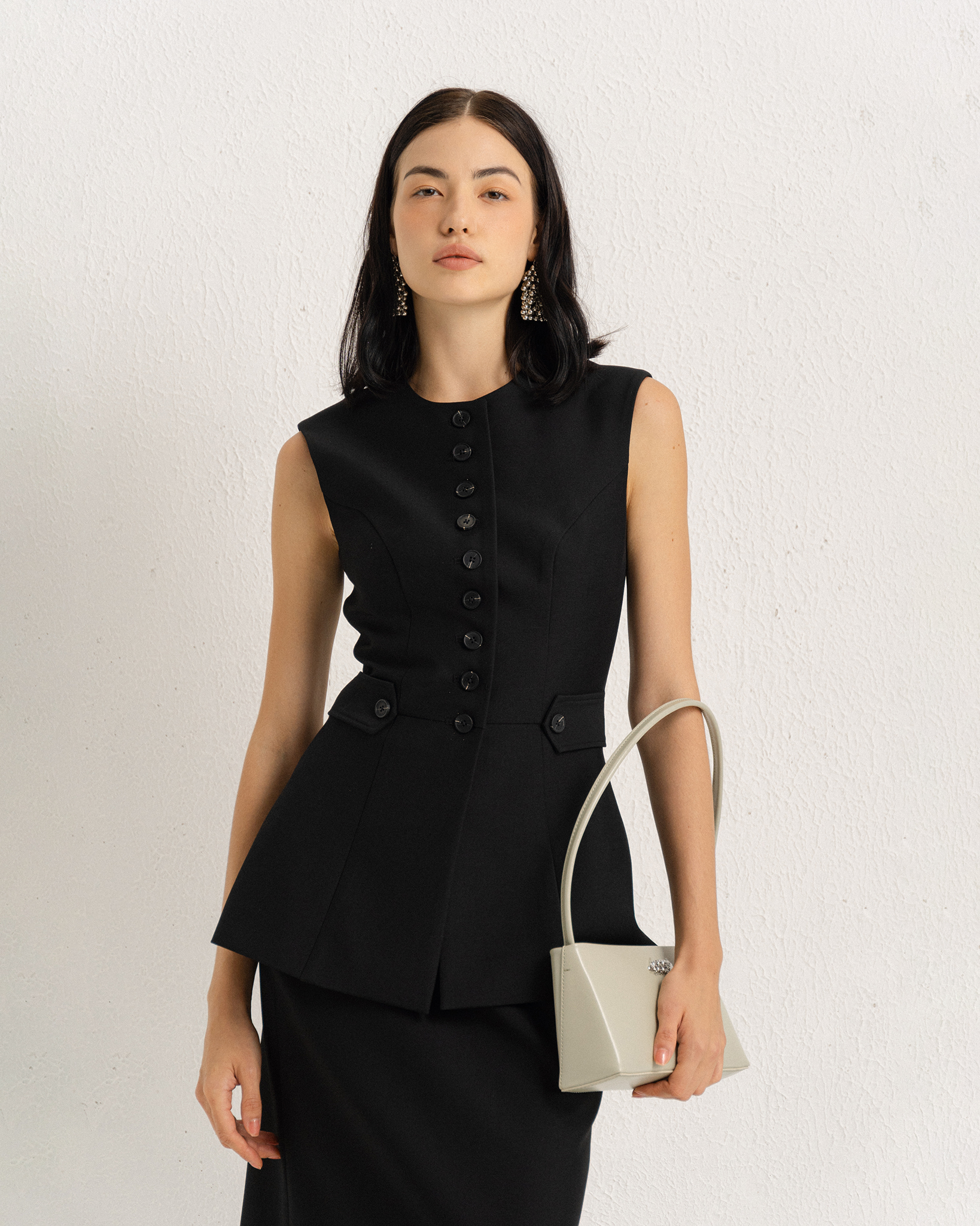 OLIVE SLEEVELESS TOP_thumbnail_0