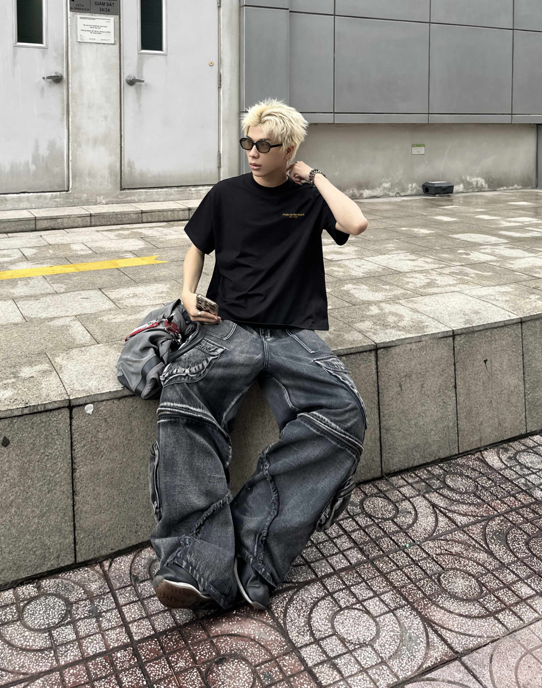 Áo phông mùa hè form boxy 2152 Miucho Club vải cotton 2c 250gsm cổ tròn thoáng mát in artwork_thumbnail_2