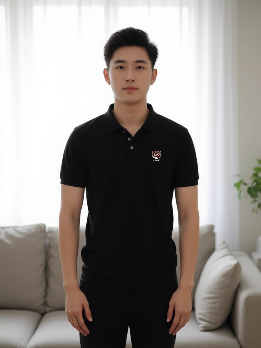 Áo polo nam form vừa 1894 Miucho Iconic vải cá sấu đứng form thoáng mát in basic_thumbnail_6