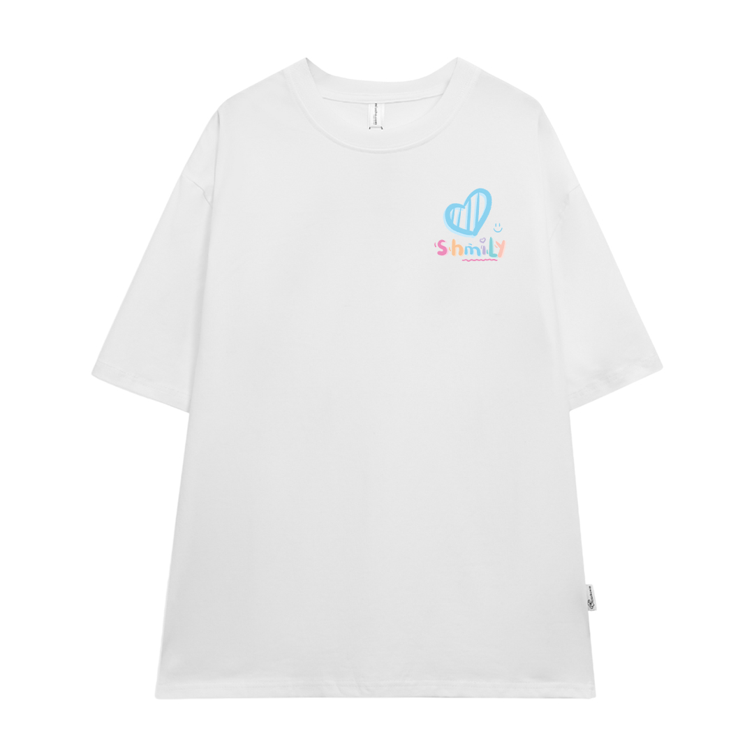 Áo thun cặp nam nữ đôi form rộng vải cotton co giãn thoáng mát ATD1666 Miucho in mix_thumbnail_15