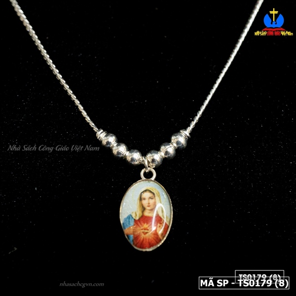 Dây chuyền bạc trẻ em liền mặt hình_thumbnail_1