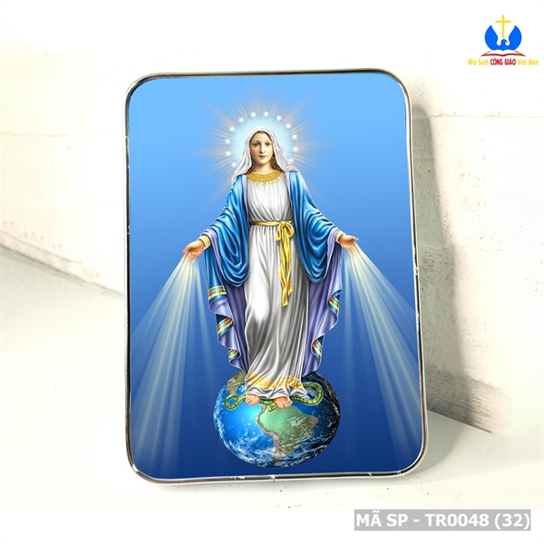 Tranh Canvas Chúa bế chiên 59x45cm