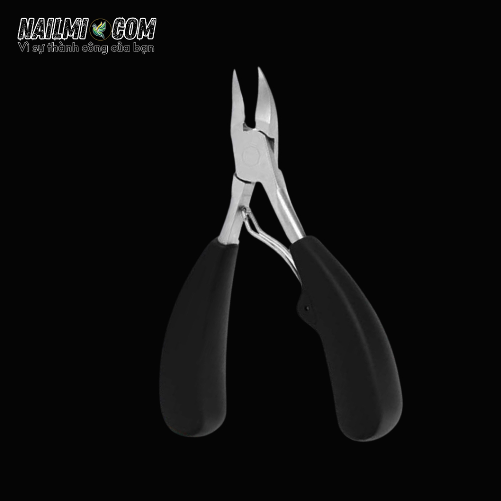 Kìm cắt móng lấy khóe, cắt đá, cắt kim loại - màu đen