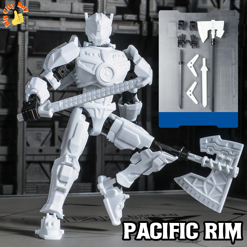 Mô Hình Chiến Binh Khung Xương Pacific Rim Từ Tính 3D Siêu Chất, Mô Hình Lắp Ghép 3D, Mô Hình Lắp Ghép Động_thumbnail_1