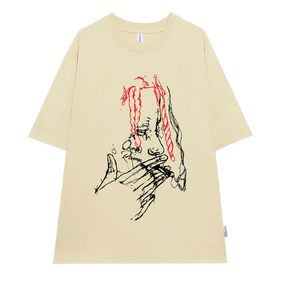 Áo thun nam form rộng ATD139 tay ngắn cổ tròn vải cotton Miucho Man in Artwork_thumbnail_7