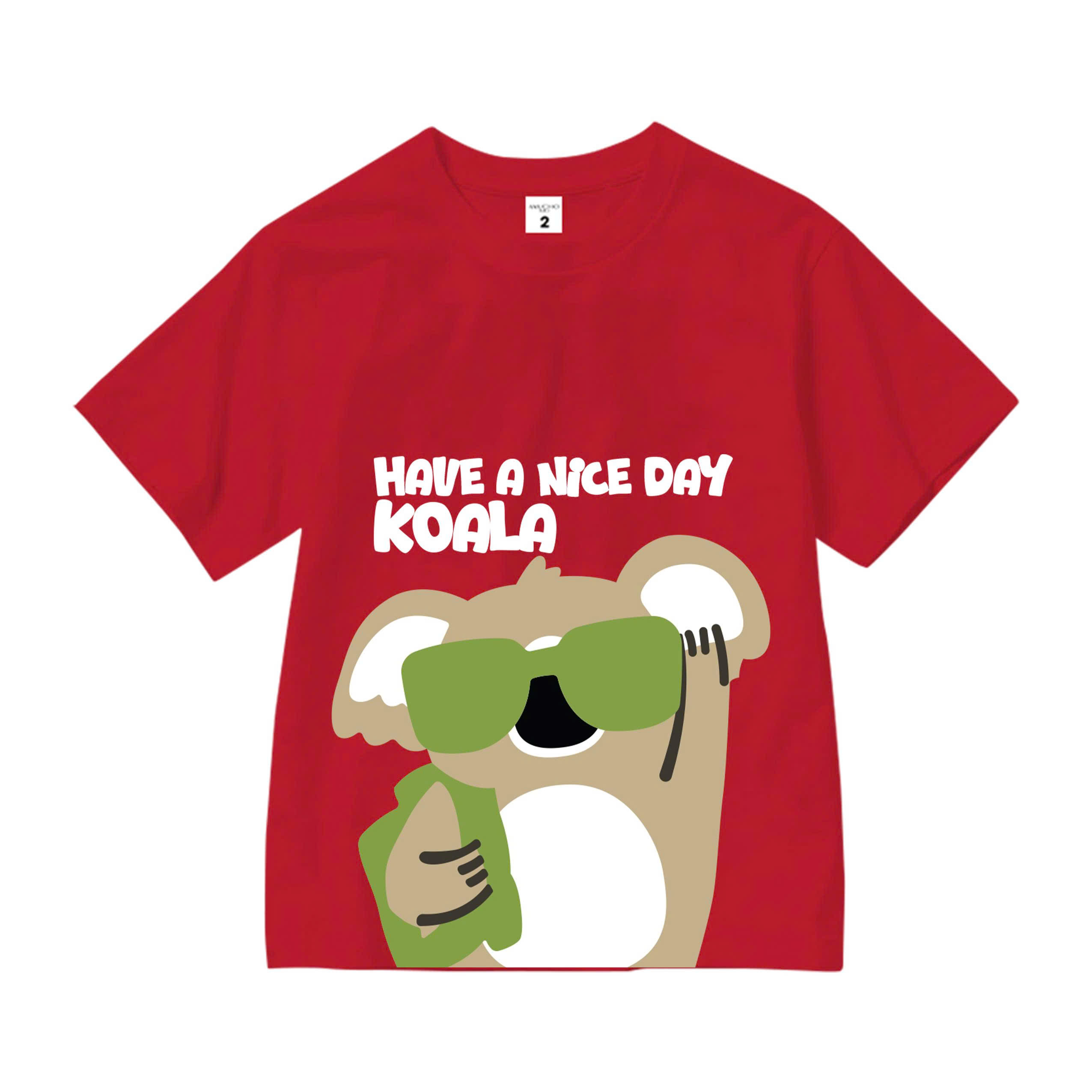 Áo thun form rộng in họa tiết dễ thương cho bé AED2305 Miucho Kid vải cotton thoáng mát mềm mại_thumbnail_10