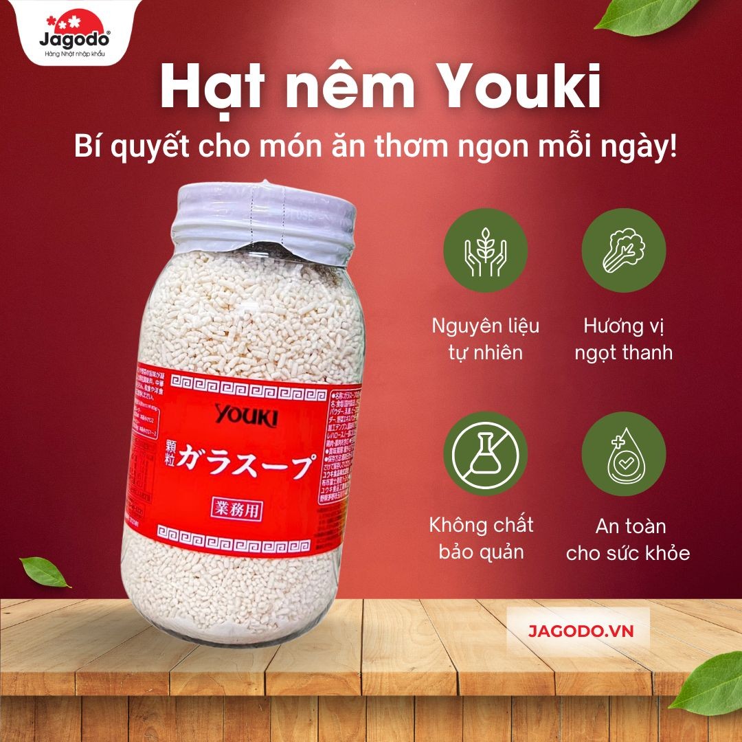Hạt Nêm Youki Nhật Bản hộp 500G