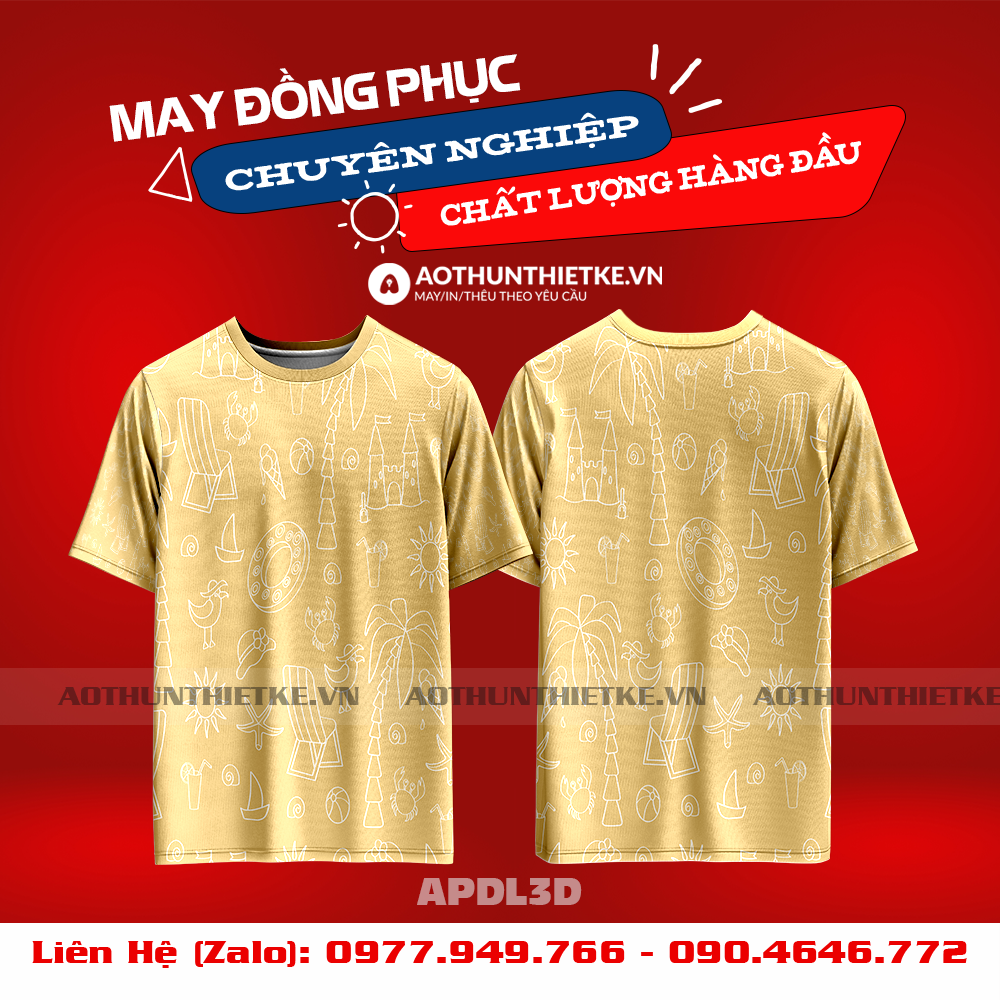 Áo Phông Du Lịch 3D-TK83