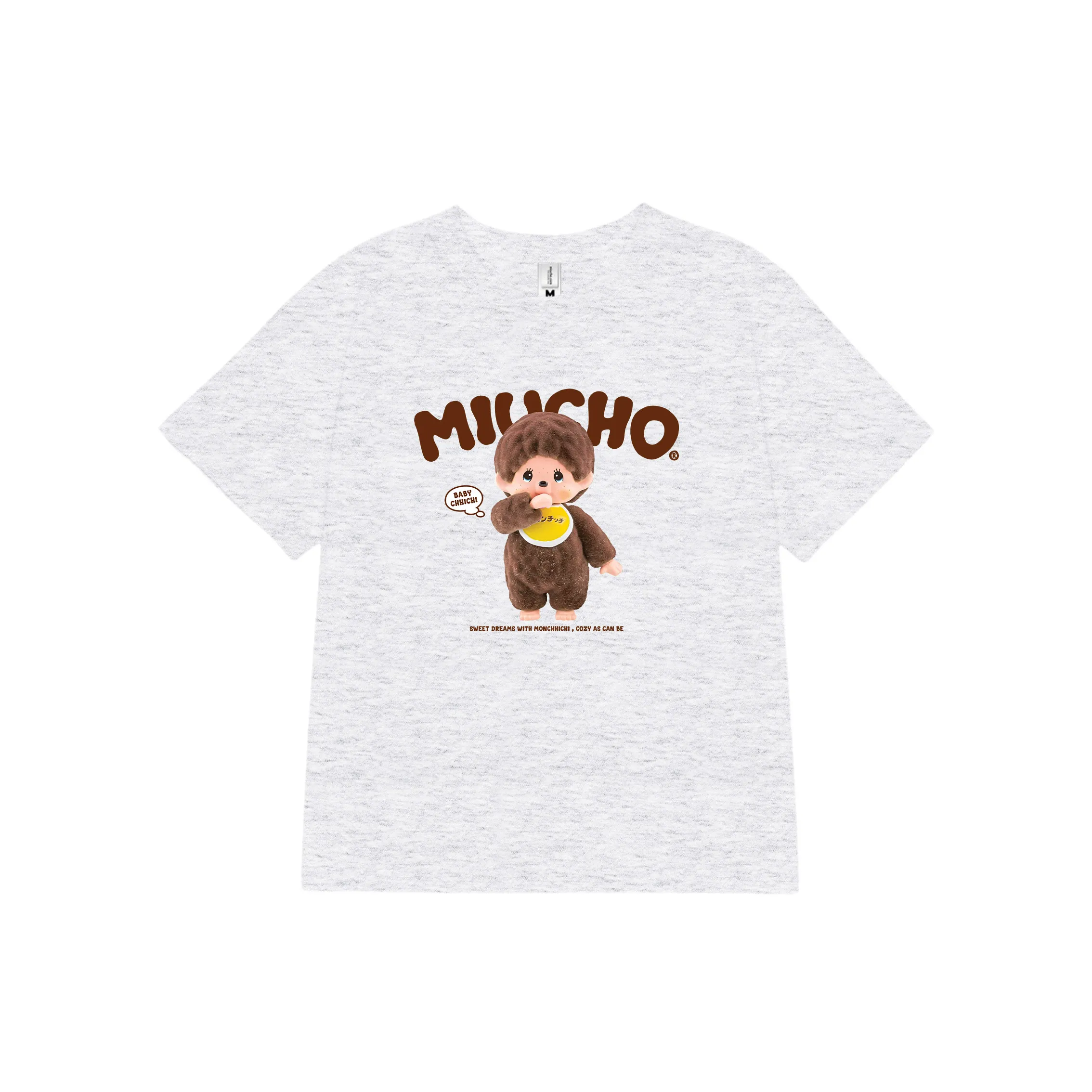 Áo baby tee hình gấu cute chuẩn form tôn dáng 2618 Miucho vải cotton thoáng mát co giãn_thumbnail_11