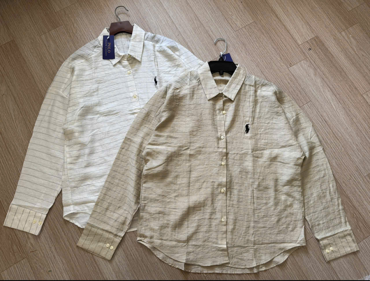 Áo somi phối sọc ( TRẮNG TIÊU )_thumbnail_1