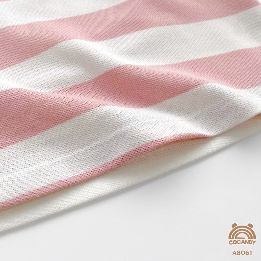 Áo cộc kẻ HỒNG polo phối đáp nẹp_thumbnail_4