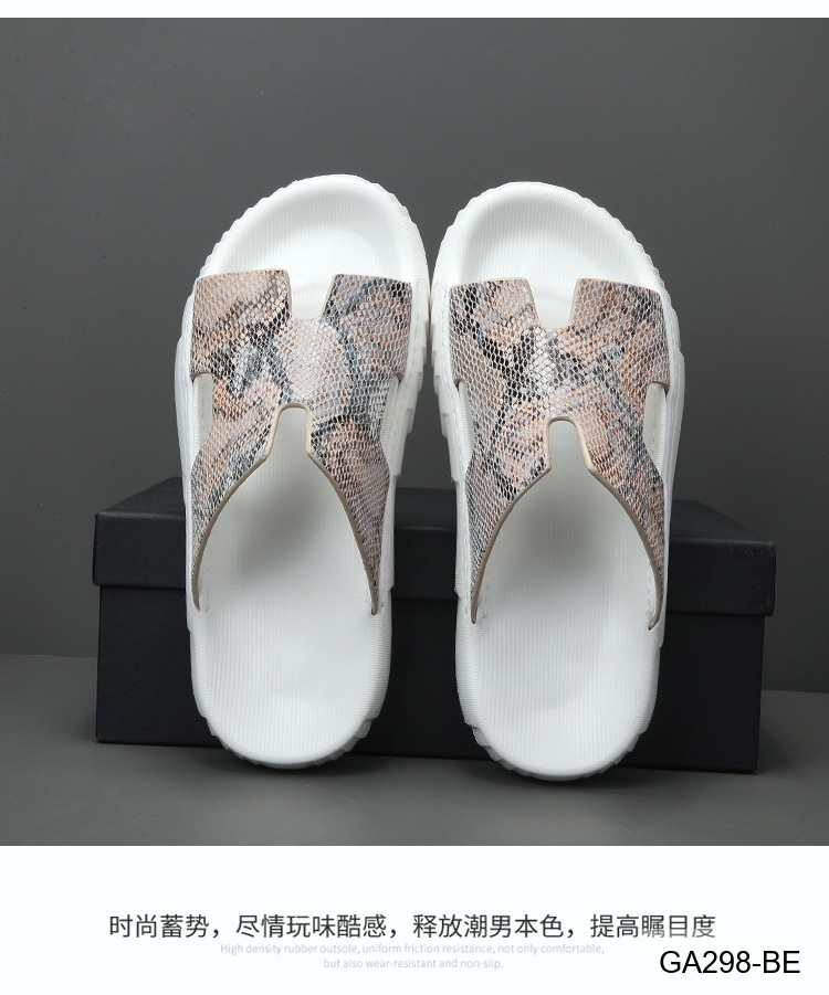 GA298 - Dép lê nam da thật thoáng khí, đế cao su êm ái, phong cách thường ngày dễ phối đồ_thumbnail_6