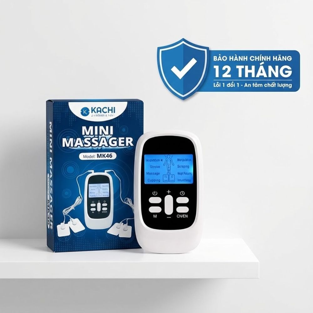 Máy Massage Xung Điện 4 Miếng Dán, 15 Mức Cường Độ, 8 Chế Độ Kachi MK46_thumbnail_8