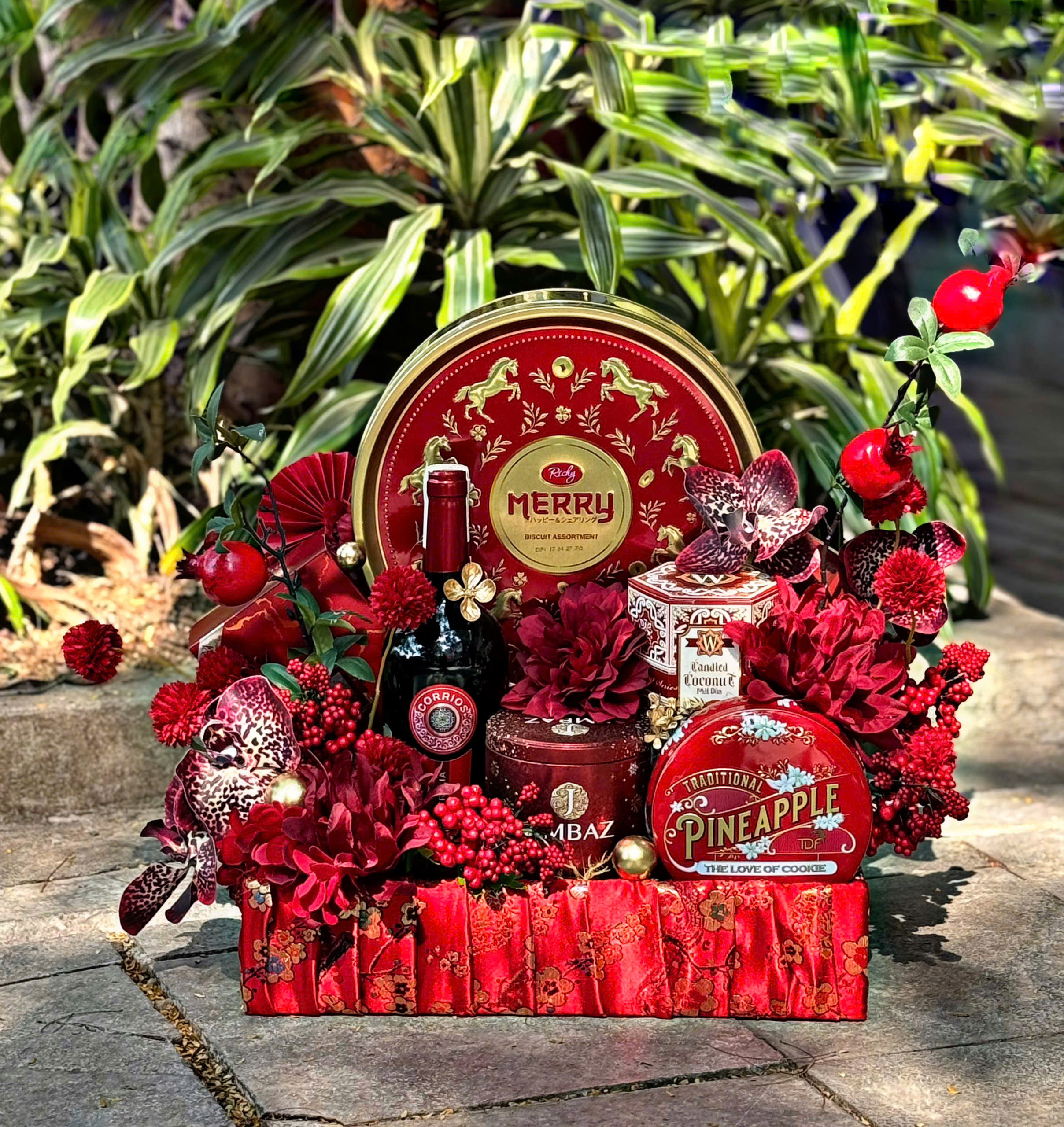 Set quà tết đỏ