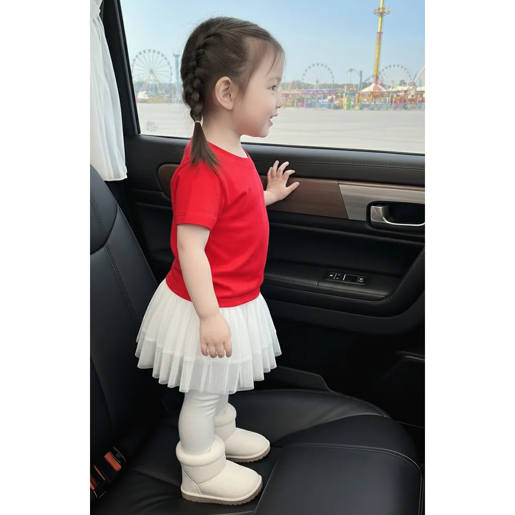 Áo thun cho bé Kado vải cotton thoáng mát tay ngắn cổ tròn Tết Bính Ngọ in mix 2869_thumbnail_8