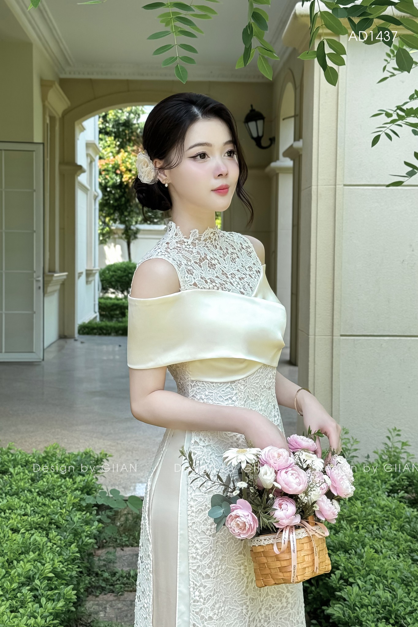 Áo dài cách tân Bích Trâm AD1437