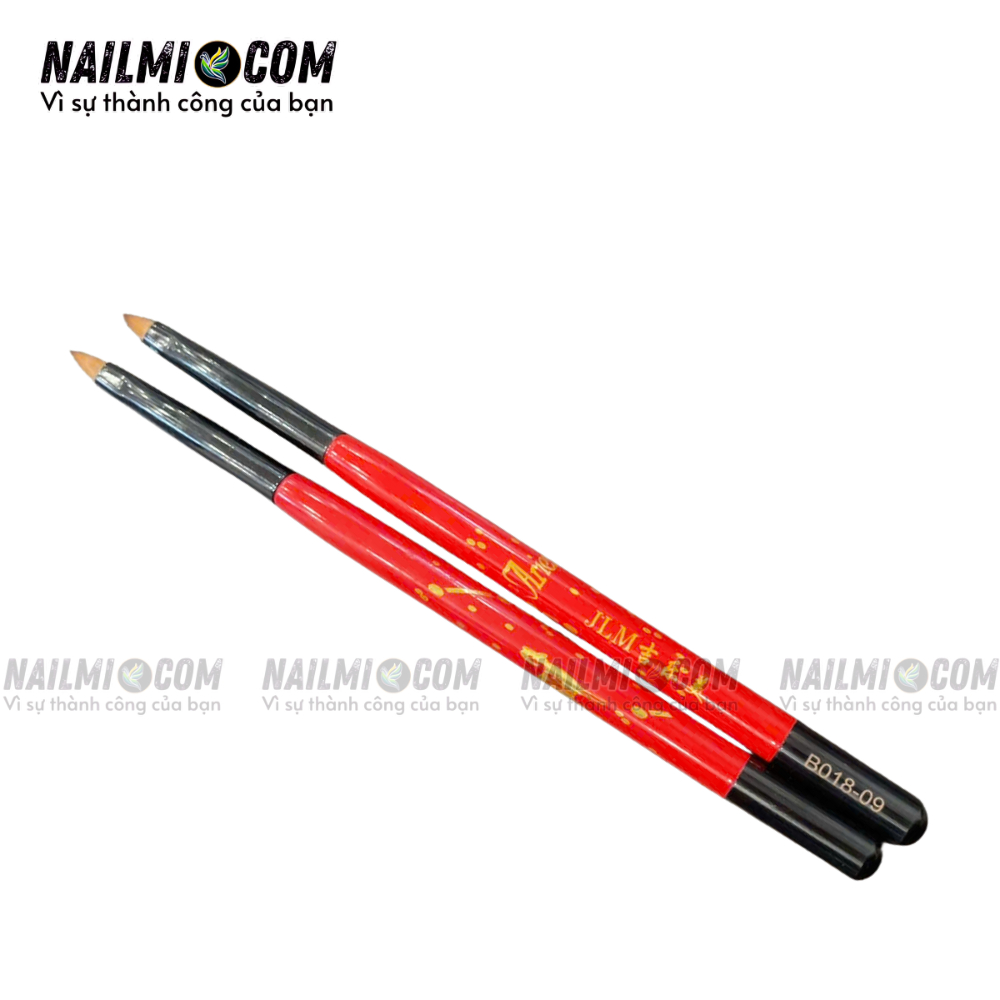 Cọ đắp hoa - cọ nặn hoa - B018-19 - Cung đình - cán gỗ_thumbnail_2